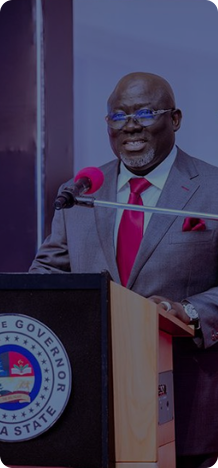 Governor speaking